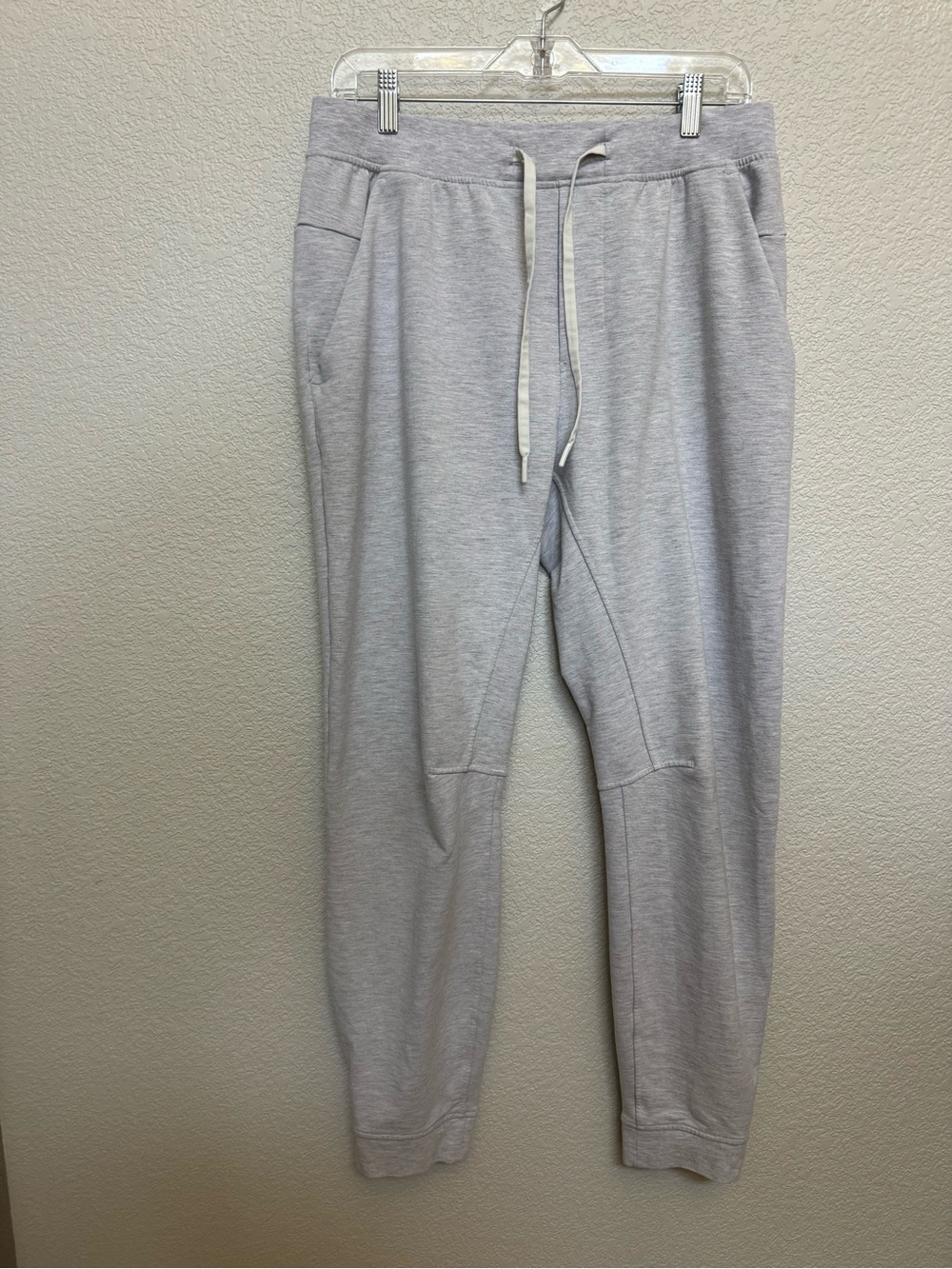 Lululemon City Sweat Jogger 29” Men’s L Heathered Ultra Light Grey